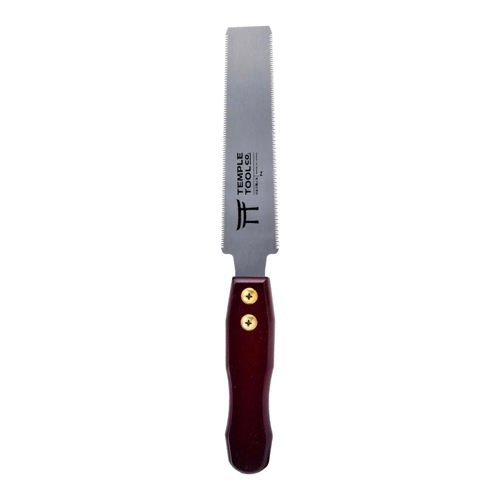 Fierăstrău manual japonez profesional pentru tăiere la nivel Mini Ryoba TEMPLE TOOL – 150 mm